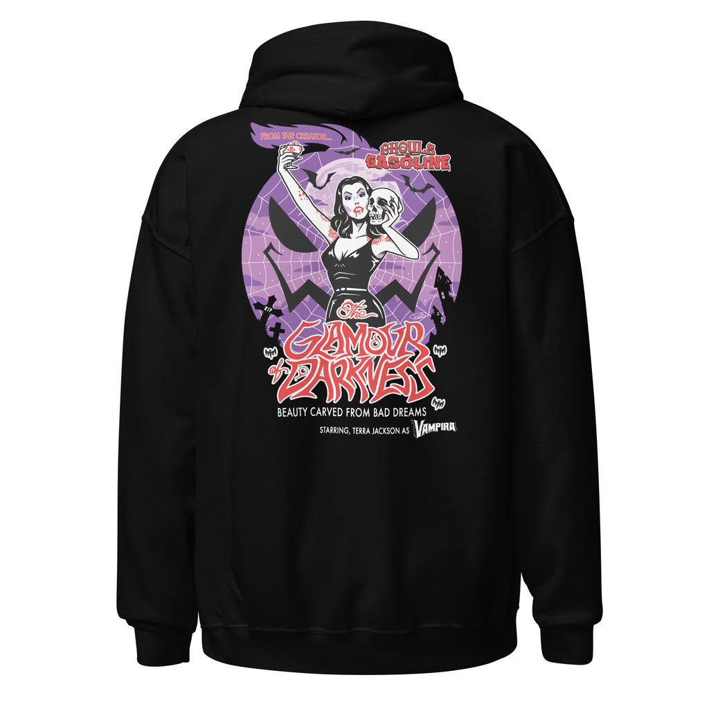 Vampira: Glam of Darkness: Special Edition - Unisex Hoodie - Ghouls n' Gasoline - Back View