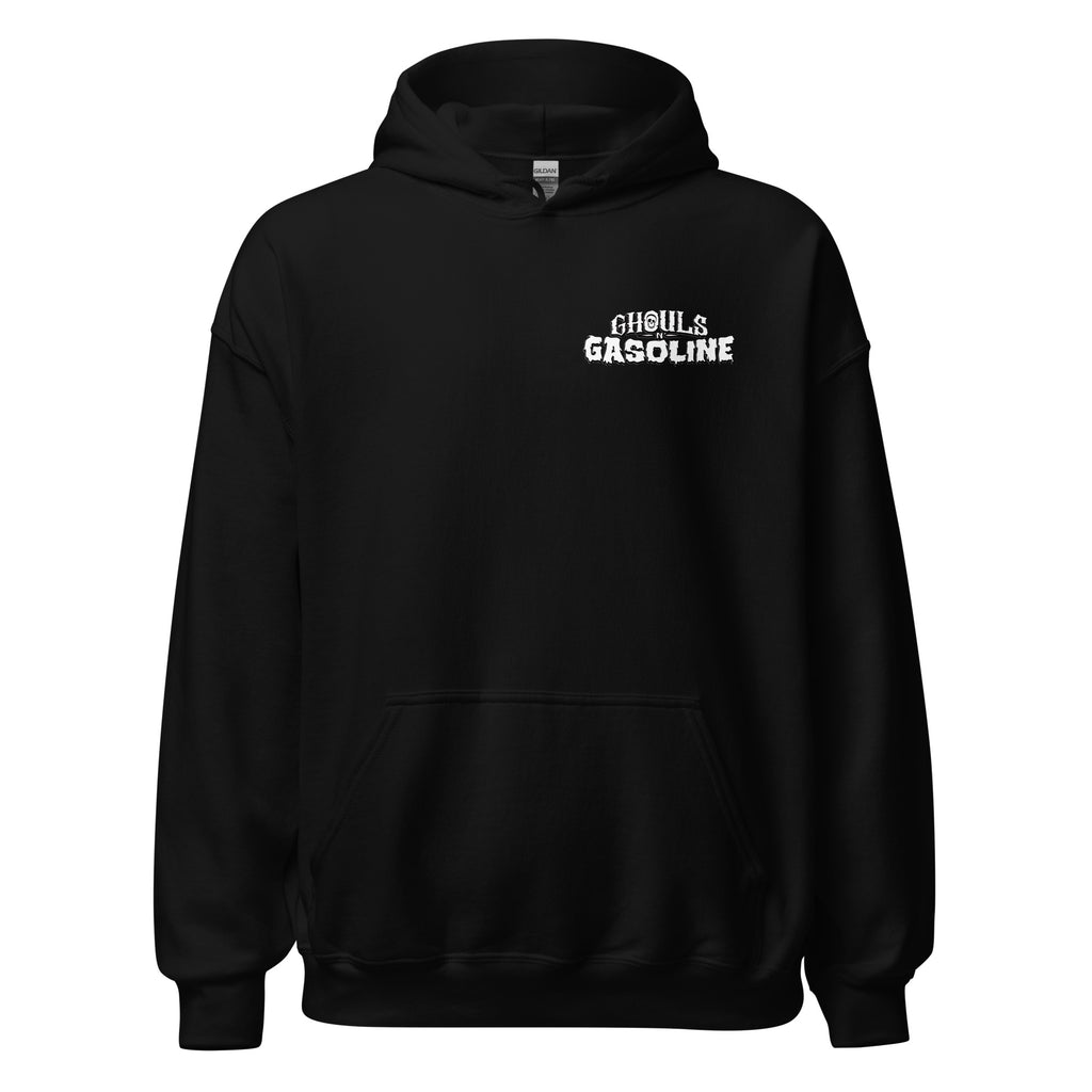 Awoken Doom: '64 Pro Street C10 Chevy - Unisex Hoodie - Ghouls n' Gasoline - Front View
