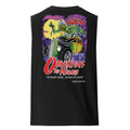 Obnoxious the Menace: '32 Chevy Coupe - Unisex Muscle Tank Top - Ghouls n' Gasoline - Back View
