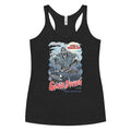 GrGrave Driven: '55 Chevy Bel Air - Women's Razorback Tank Top - Ghouls n' Gasoline - Front View